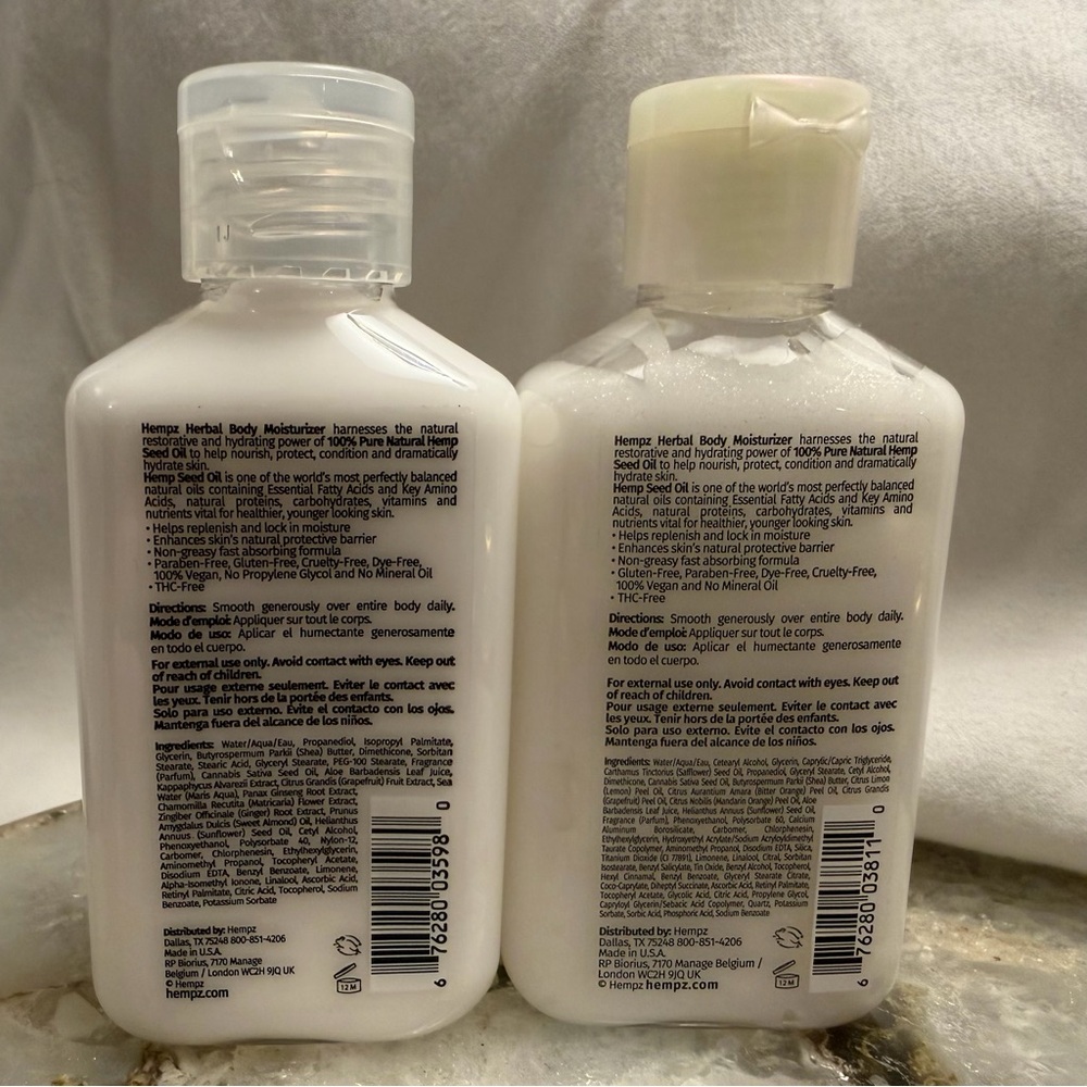 Hempz Pink Pomelo & Himalayan Sea Salt & Citrine Crystal and Quartz Body Lotion - Picture 2 of 3